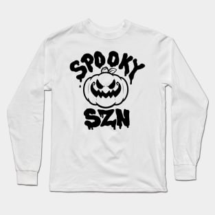 Spooky SZN - Black Long Sleeve T-Shirt